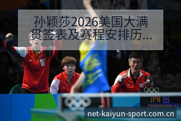 孙颖莎2026美国大满贯签表及赛程安排历史表现深度分析 - 开云
