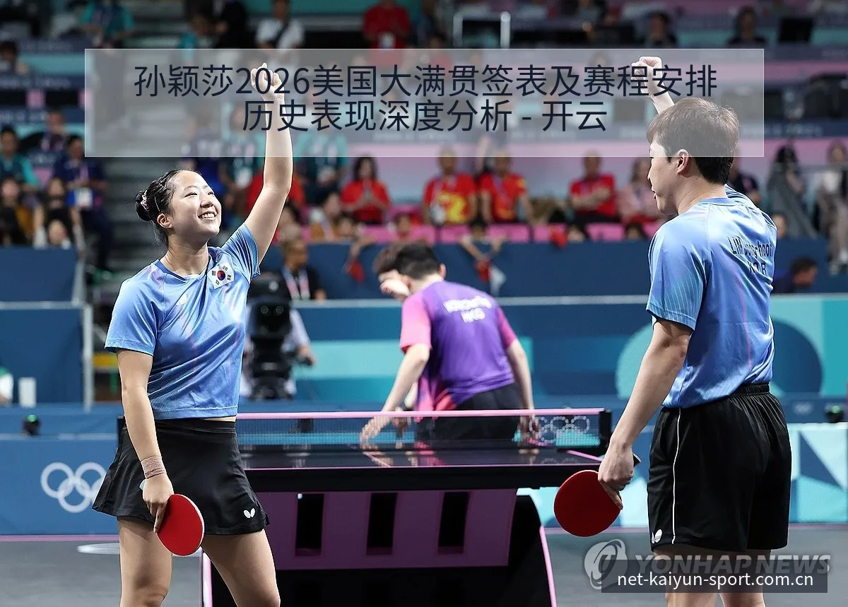 孙颖莎2026美国大满贯签表及赛程安排历史表现深度分析 - 开云